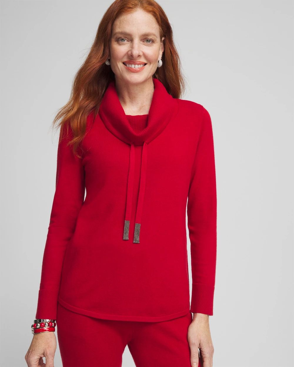 Zenergy Luxe® Cashmere Blend Cowl Sweater | Chico's